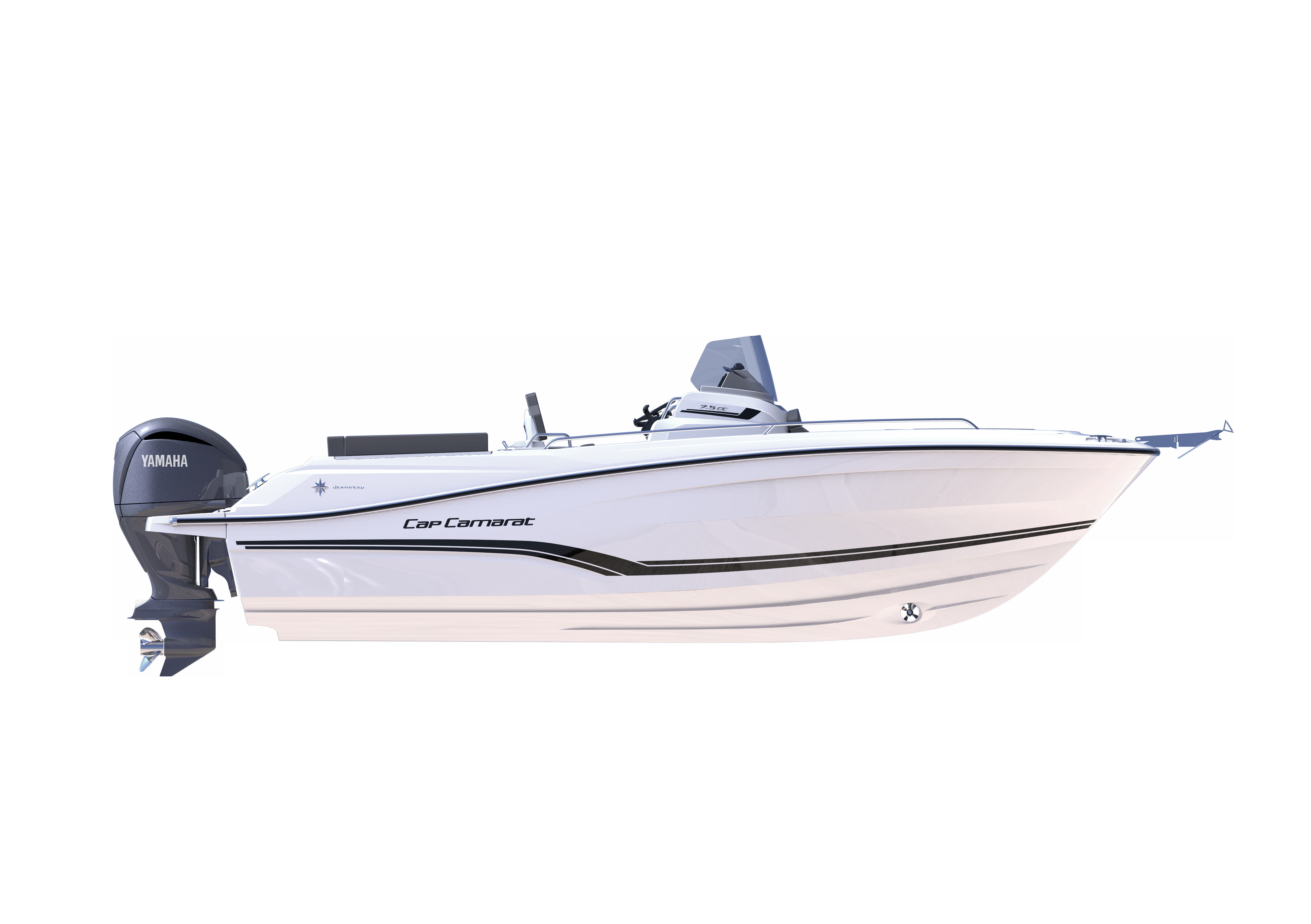 Jeanneau Cap Camarat 7.5 CC Serie 3 day cruiser